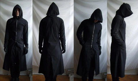 Reaper Coat (raincoat) (available in larger sizes)